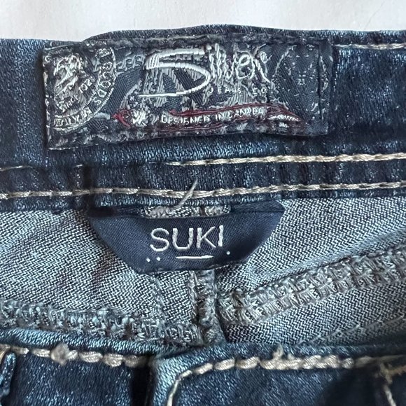 Silver Suki Mid slim boot cut jeans size 25x31 - Picture 7 of 7